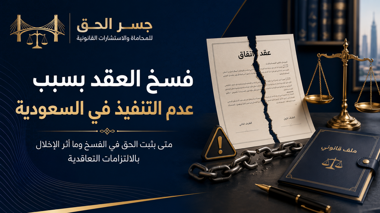 فسخ العقد في السعودية